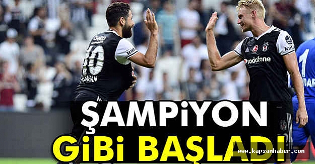 Beşiktaş 4-1 Alanyaspor