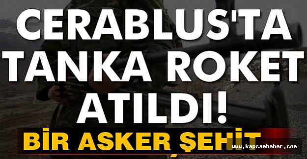 Fırat Kalkan operasyonunda 1 şehit