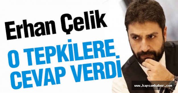 Haber Spikeri Çelik İddialara Cevap Verdi
