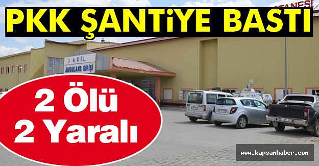 Hakkari'de PKK'lılar şantiyeye saldırdı