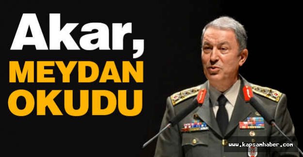 Hulusi Akar; Meydan Okudu!