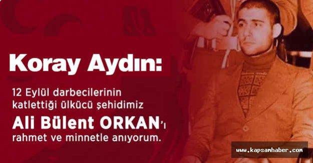 Koray Aydın'dan Anlamlı tweet