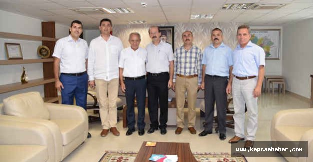 MASKİ Genel Müdürü Türk Eğitim Sen'i Ağırladı