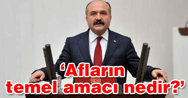 MHP'li Usta; Afların Temel Amacı Nedir?