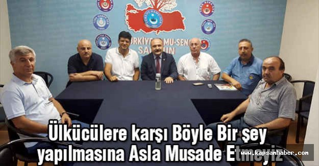 MHP'li Usta Ülkücülere Karşı Böyle Bir Şey Yapılmasına Asla Musade Etmeyiz
