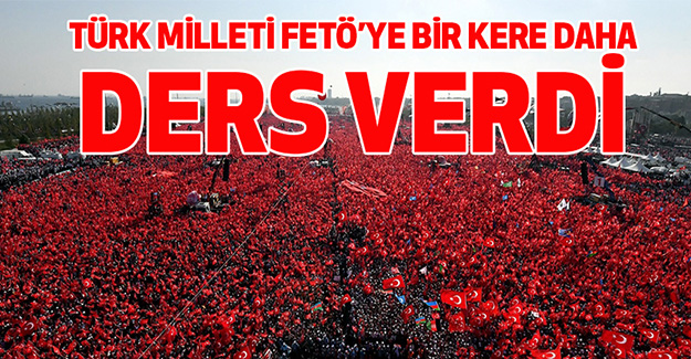 Milyonların Kalbi Yenikapı'da Attı