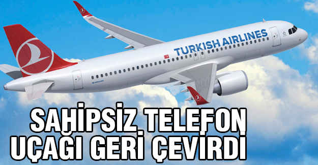 Sahipsiz Telefon Uçağı Geri Çevirdi