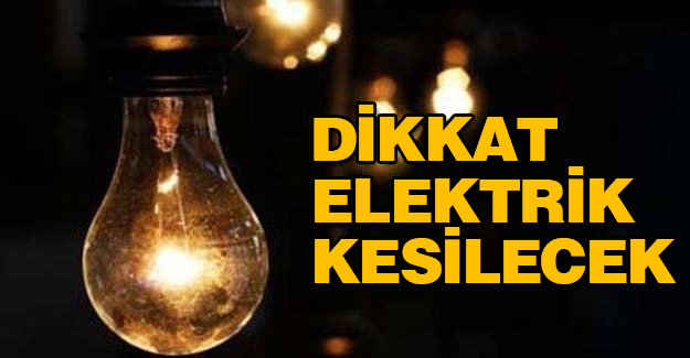 Samsun Elektrik Kesintisi