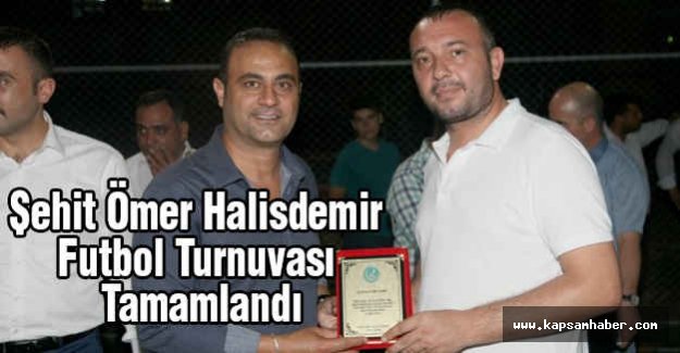 Şehit Ömer Halisdemir Futbol Turnuvası Tamamlandı