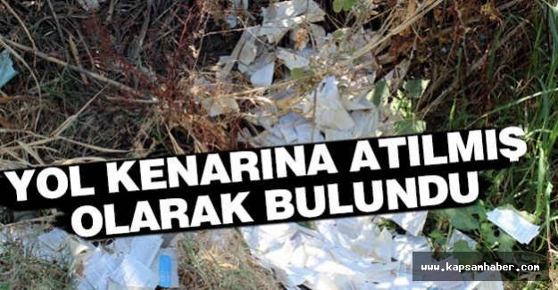 Yol Kenarında Böyle Bulundu...