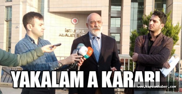 Ahmet Altan hakkında tekrar yakalama
