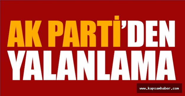 AK Parti "Tüm Etkinlikleri Yasaklandı" Yalanı