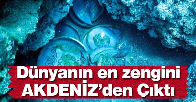 Akdeniz'de Dünyanın En Zengin Tabak Batığı Bulundu
