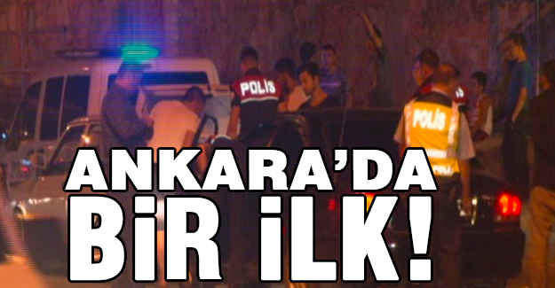 Ankara'da 8 bin 500 polisle operasyon