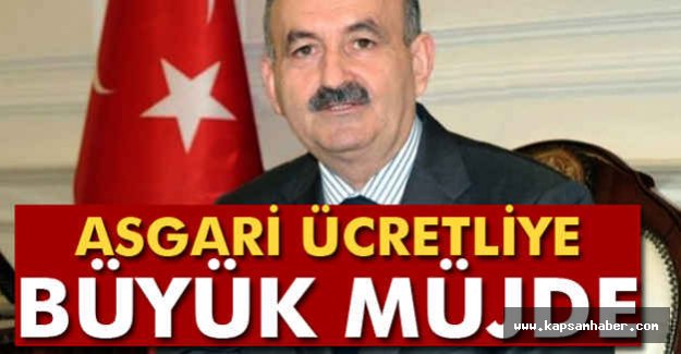 Asgari ücretlilere Müjde