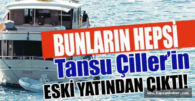 Bunların Hepsi Tansu Çiller'in Eski Yatından Çıktı