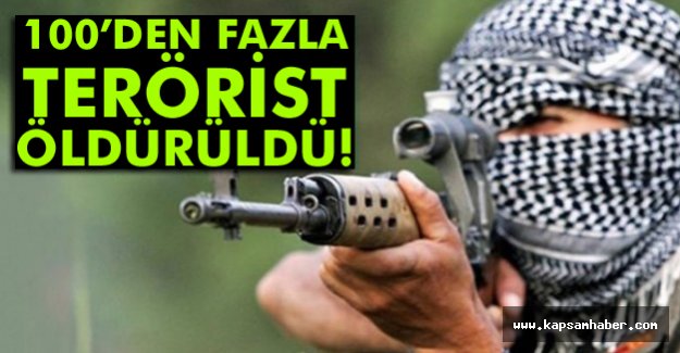Çukurca'da 100'den fazla terörist Öldürüldü