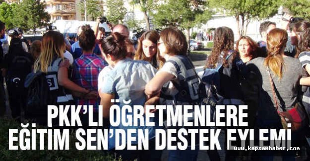 Eğitim Sen'liler Gözaltında