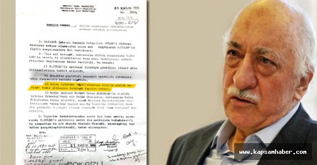 Gülen'e Koruma Kalkanı!