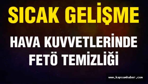 Hava kuvvetleri Komutanlığı'da temizlik