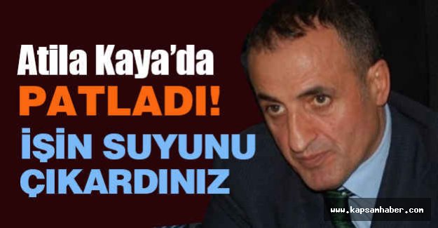 MHP'li Kaya: İşin Suyunu Çıkardınız
