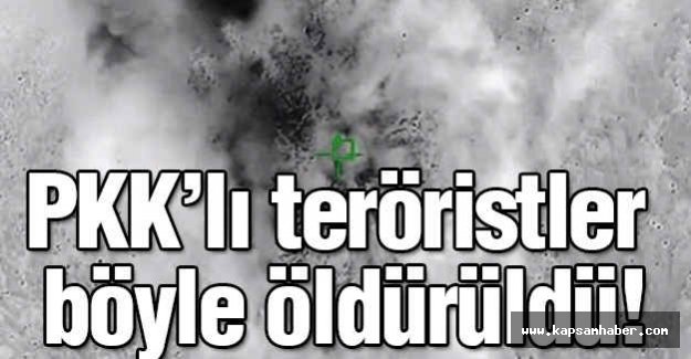 PKK’lılar böyle öldürüldü!