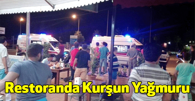Restoranda Kurşun Yağmuru