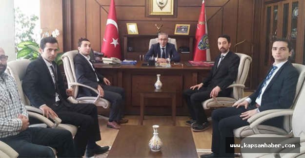 Samsun Ülkü Ocakları'ndan Emniyet Müdürlüğü'ne Ziyaret