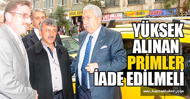 Sigorta Şirketleri Yüksek Aldıkları Primleri İade Etmeli