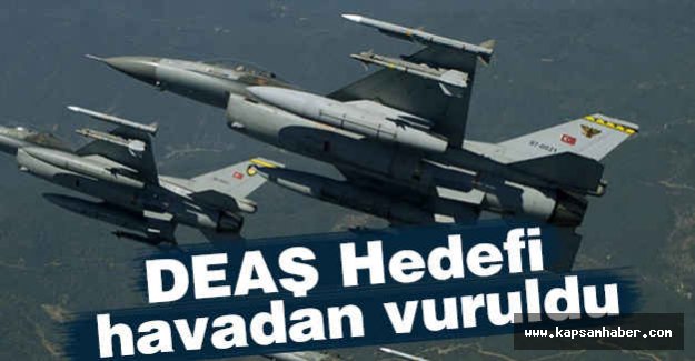TSK: Terörstleri Havadan Vurdu