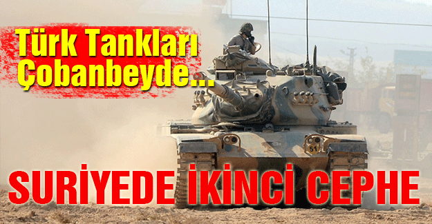 Türk Tankları Çobanbey'de