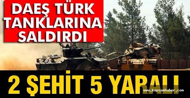 Türk Tanklarına Saldırı, Şehit ve Yaralılarımız Var