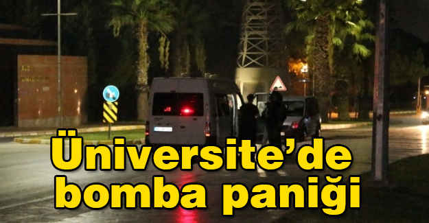 Üniversite'de Bomba Paniği