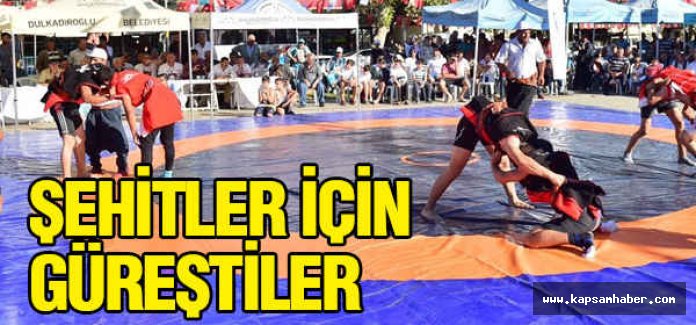 15 Temmuz Şehitleri İçin Güreştiler