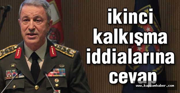 Akar'dan ikinci kalkışma iddialarına cevap
