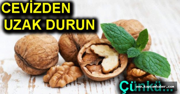 Cevizin zararları nelerdir?