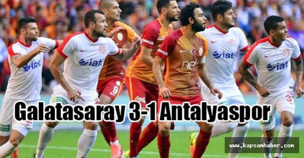 Galatasaray 3-1 Antalyaspor