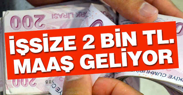 İşsizlerin Yüzünü Güldürecek Bir Müjde!