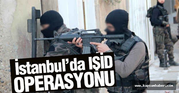 İstanbul'da Terör Örgütüne Operasyon