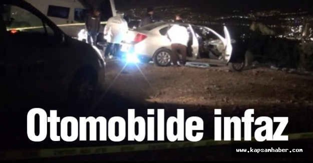 İzmir'de otomobil içinde infaz!