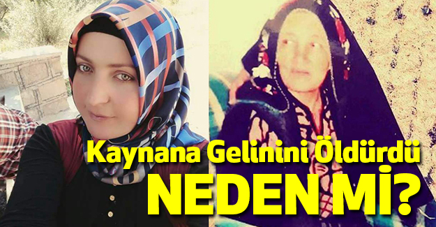 Kaynana Gelinini Öldürdü