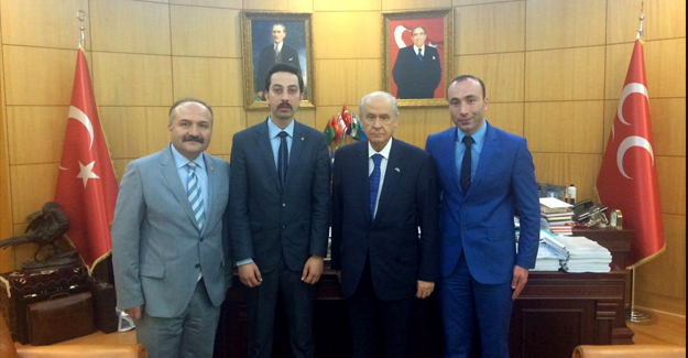 MHP Samsun Teşkilatından Erhan Usta'ya Tebrik