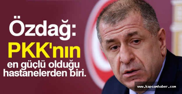 Özdağ; TBMM'de Açıklama Yaptı