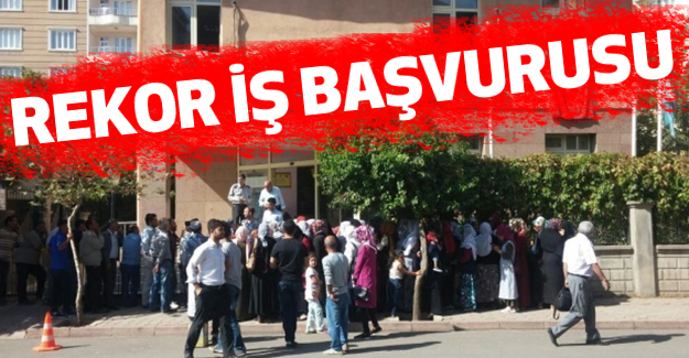 Rekor İş Başvurusu