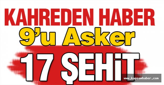 Şemdin'li de 17 Şehit!