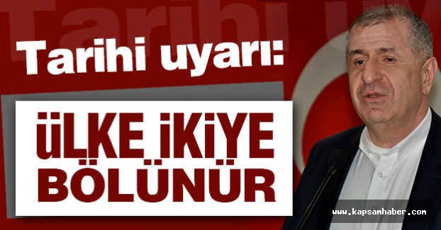 Ümit Özdağ'dan "Başkanlık" Uyarısı