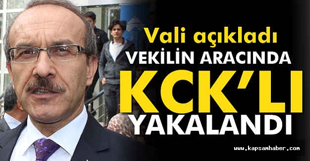 Vekilin Aracında KCK’lı Yakalandı