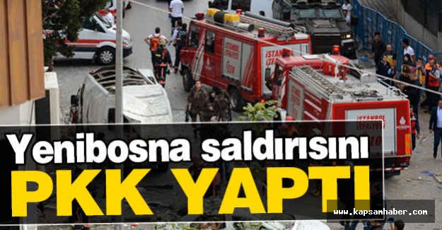 Yenibosna Saldırısını PKK Yaptı