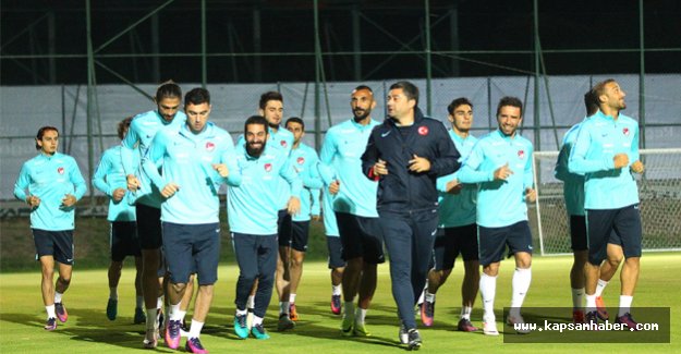 A Milli Takımı Kampa Girdi