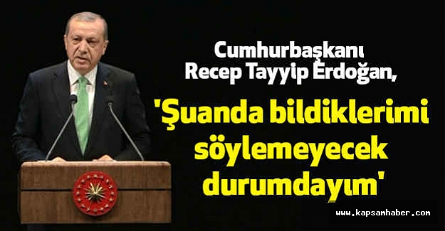 Cumhurbaşkanı Erdoğan; At İzi İt İzine Karışmasın İstiyoruz